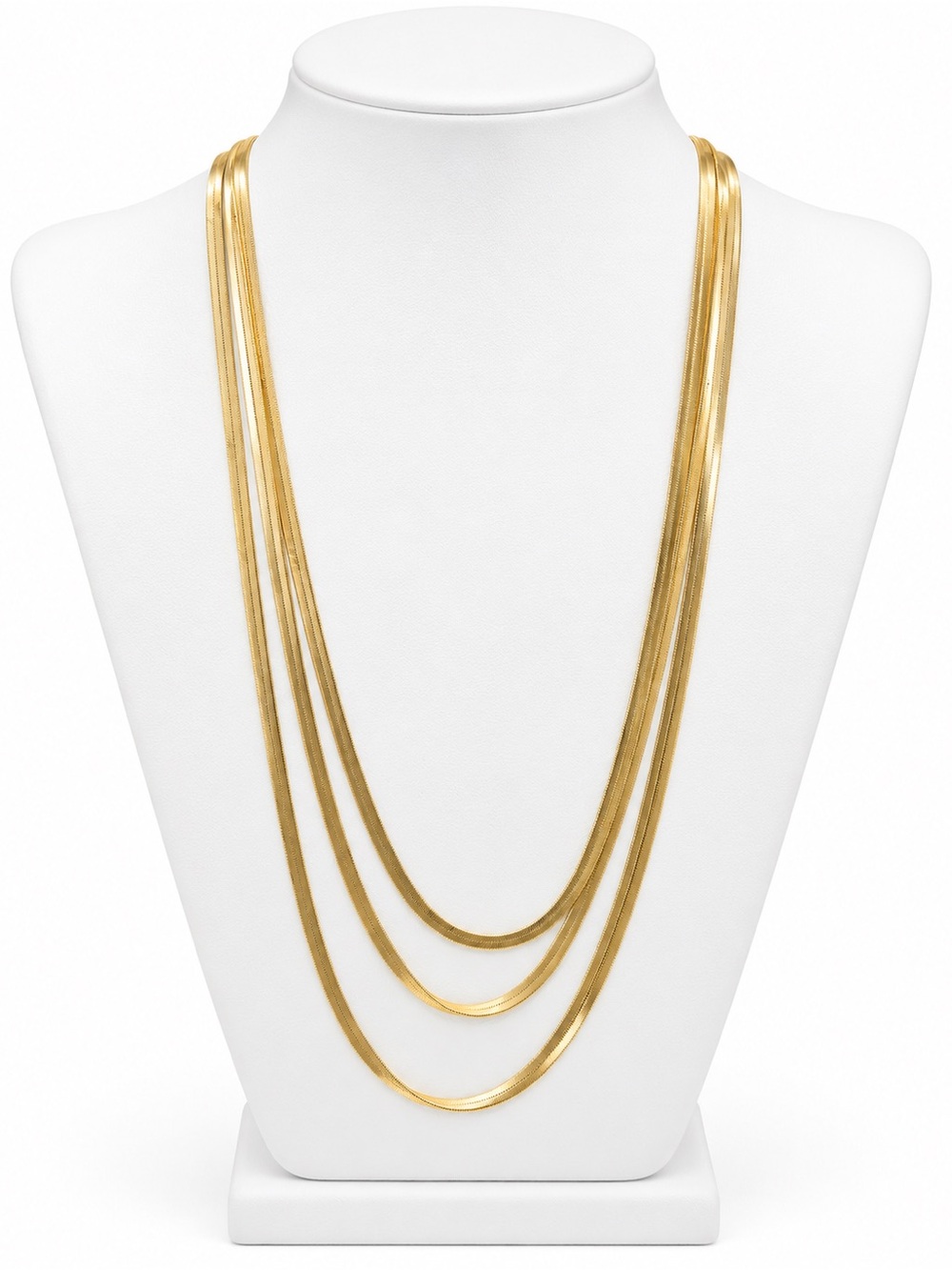 Multirow Snake Chain Necklace NWOT